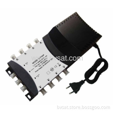 Zinc Tie Housing Digital Satellite Stand-alone 3 X 8 Series Multiswitch With Power Supply 